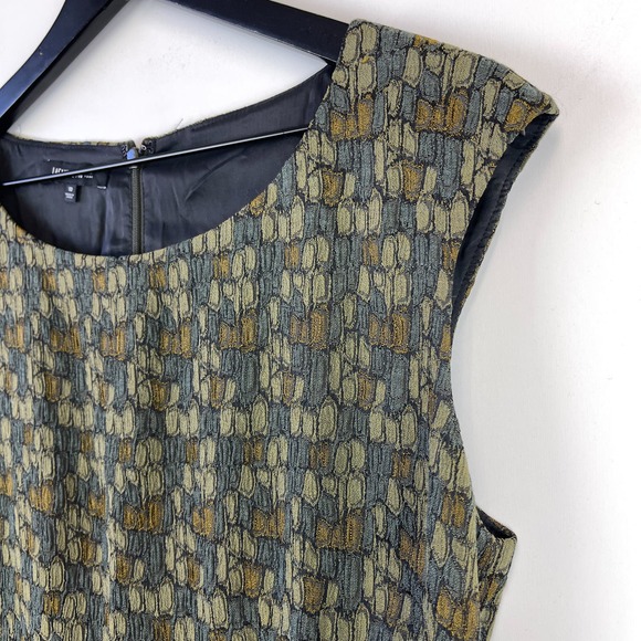 Lafayette 148 (10) Sheath Knee Length Dress Jacket 2 Piece Set Bundle Green - Picture 3 of 12